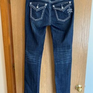 MISS ME JEANS 25X33, STRAIGHT LEG, MINT!